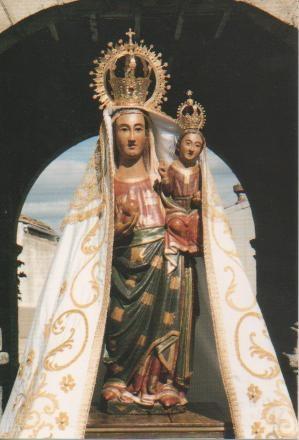 Postal E03207: Ntra. Sra. De la Nueva. Patrona de Solana, La Zrza y Manzalinos (Ávila)