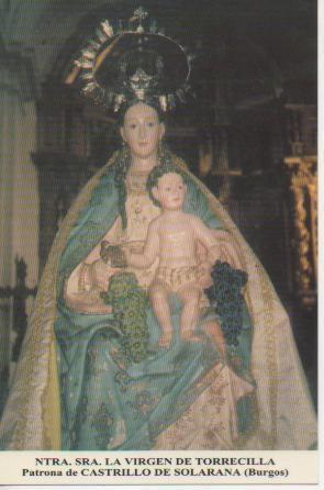 Postal E03202: Ntra.Sra. La Virgen de Torrecilla. Patrona de Castrillo de Solarana, Burgos