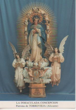 Postal E03117: La Inmaculada Concepción Patrona de Torrevieja (Alicante)
