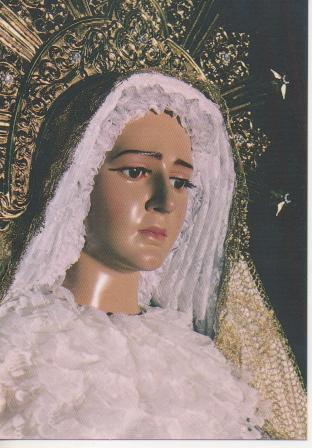 Postal E03115: María Santisima de la Salud (Cofradía de la Santísima Sangre de Cristo) Elche (Alicante)
