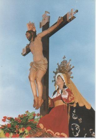 Postal E03114: Stmo. Cristo de la Sangre y Ntra. Sra. De los Dolores (Cofradia de la Santísima Sangre de Cristo) Elche (Alicante)