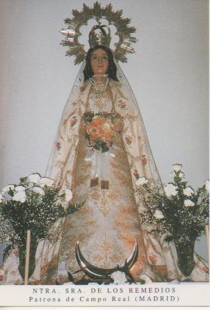 Postal E03143: Ntra. Sra. De los Remedios Patrona e Campo Real, Madrid