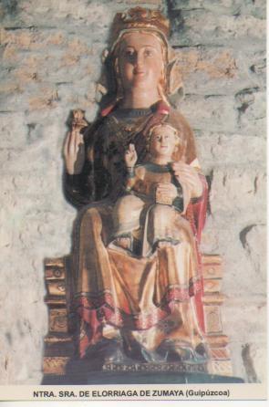 Postal E03150: Ntra. Sra. De Elorriaga de Zumaya, Guipuzcuoa