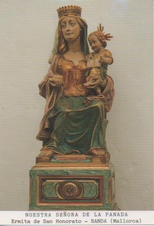 Postal E03154: Nuestra Señora de la Panada Ermita de San Honorato-Randa, Mallorca