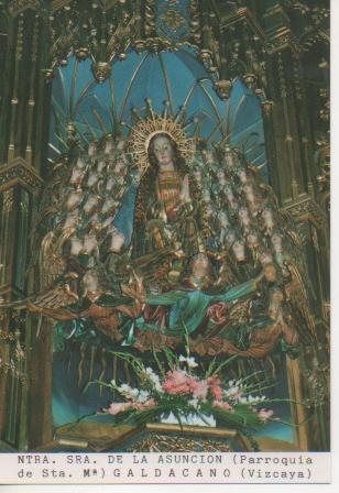 Postal E03149: Ntra. Sra. De la Asunción Parroquia e Sta. Mª de Galdacano, Vizcaya