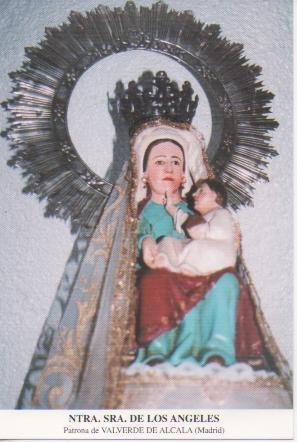Postal E03139: Ntra.Sra. De los Angeles Patrona de Valverde de Alcala. Madrid
