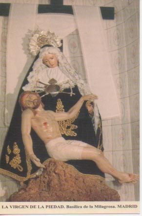 Postal E03132: La Virgen de la Piedad. Basílica de la Milagrosa. Madrid
