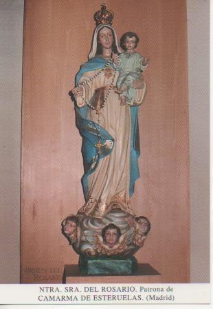 Postal E03133: Ntra. Sra. Del Rosario. Patrona de Camarma de Esteruelas. Madrid