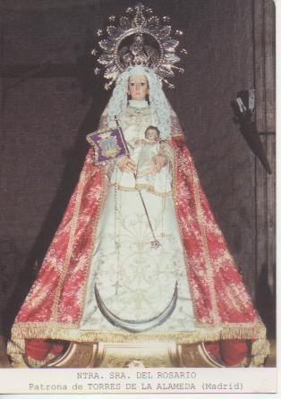 Postal E03134: Ntra. Sra. Del Rosario Patrona de Torres de la Alameda. Madrid