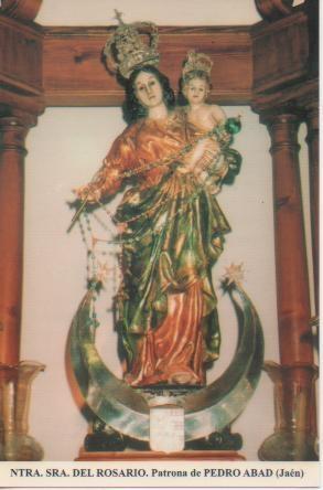 Postal E03229: Ntra. Sra. Del Rosario. Patrona de Pedro Abad, Jaén