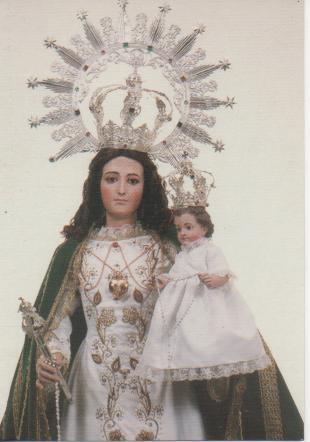 Postal E03327: Nuestra Señora Virgen el Rosario. Patrona de La Algaida, Murcia