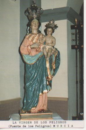 Postal E03320: La Virgen de los Peligros (Puente de los Peligros) Murcia