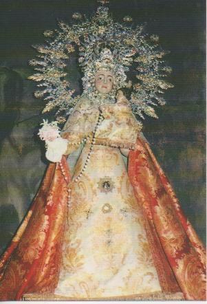 Postal E03354: Nuestra Señora del Rosario. Patrona de Pradena, Segovia