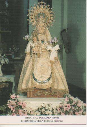 Postal E03346: Ntra. Sra. De lLirio. Patronade <Honrubia dela Cuesta, Segovia