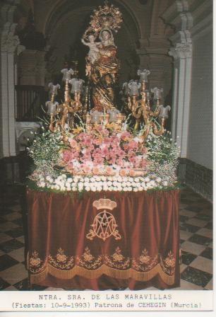 Postal E03299: Ntra. Sra. De las Maravillas Patrona de Cehegin, Murcia