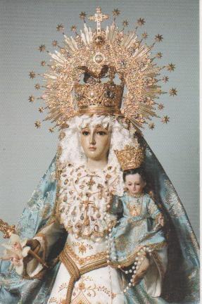 Postal E03232: Recuerdo de la Coronacción de la Imagen de Nuestra Señora de las Maravillas,Bobadilla Pueblo, Málaga