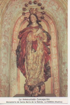 Postal E03233: La Inmaculada Concepción Monasterio de Santa María de la Rábida, Huelva