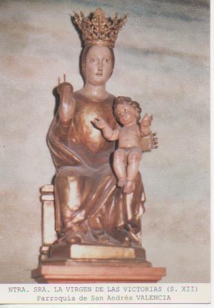 Postal E03291: Ntra. Sra. La Virgen de las Victorias (S.XII) parroquia de San Andrés, Valencia