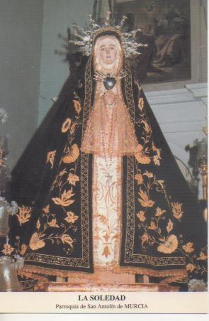 Postal E03293: La Soledad. Parroquia de San Antolín de Murcia