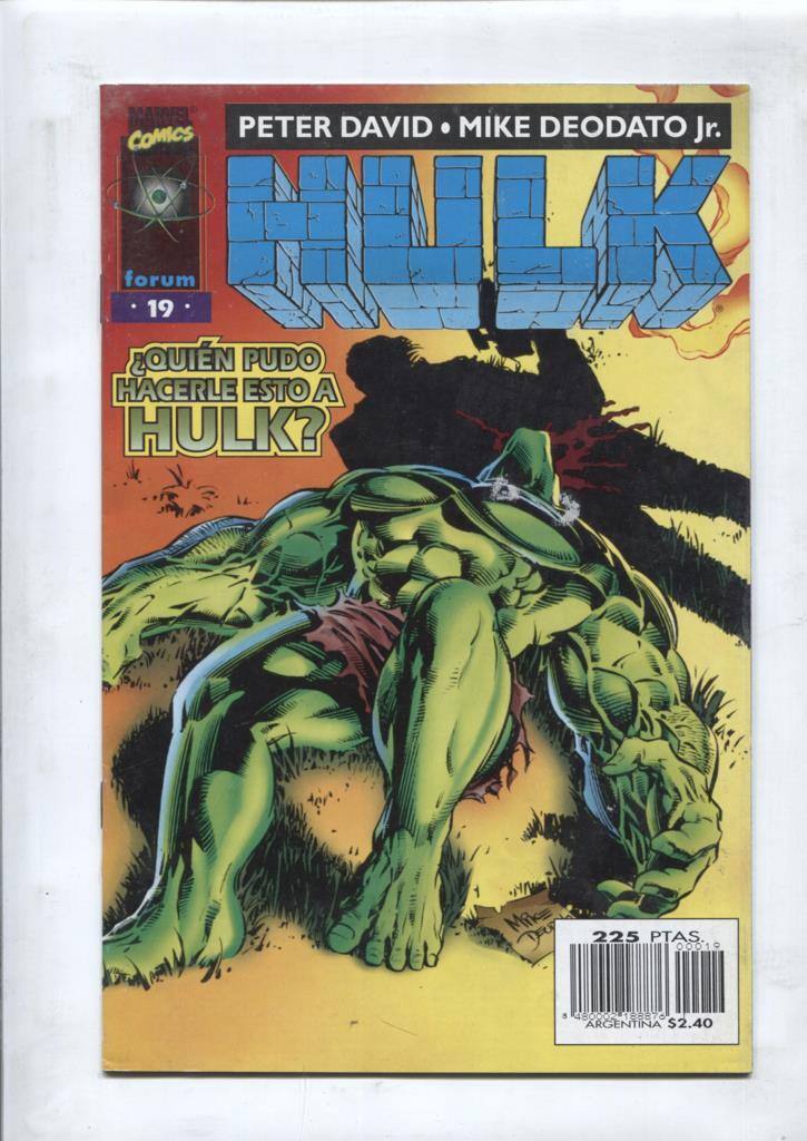 Hulk volumen 2 numero 19: Una linea en la arena
