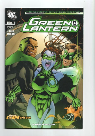 Planeta: Green Lantern/Green Arrow presenta numero 18: Green Lantern numero 9: Siniestro corps epilogo