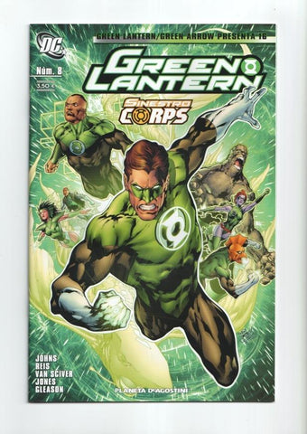 Planeta: Green Lantern/Green Arrow presenta numero 16: Green Lantern numero 8: Siniestro corps 