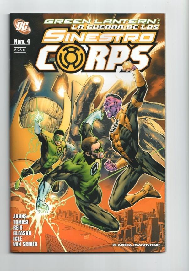 Planeta: Green Lantern: La guerra de los siniestro corps numero 4