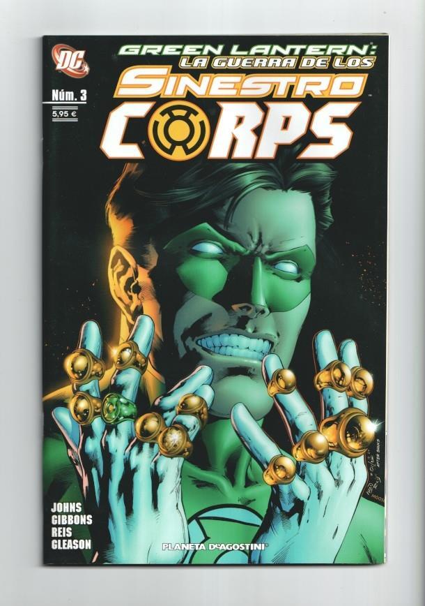 Planeta: Green Lantern: La guerra de los siniestro corps numero 3