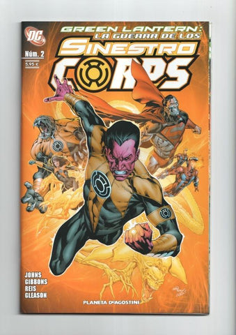 Planeta: Green Lantern: La guerra de los siniestro corps numero 2