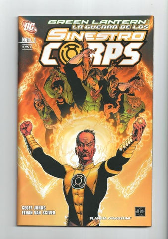 Planeta: Green Lantern: La guerra de los siniestro corps numero 1