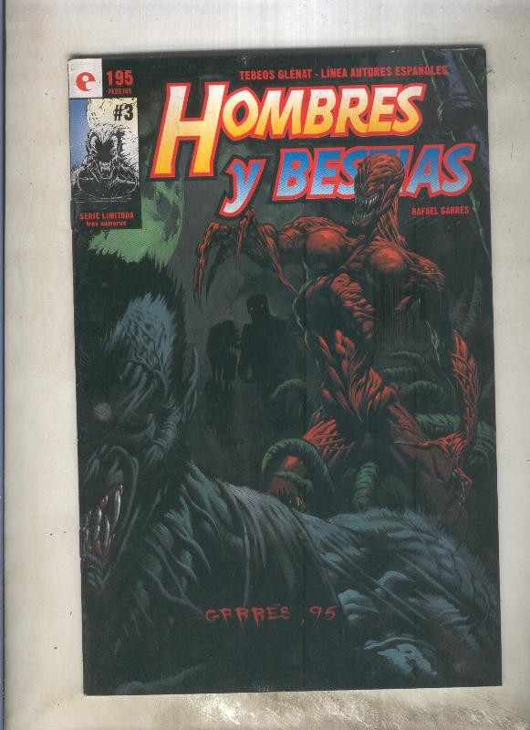 Glenat: Hombres y bestias numero 3