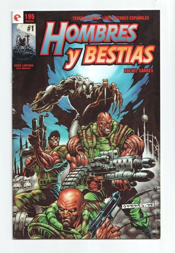 Glenat: Hombres y bestias numero 1