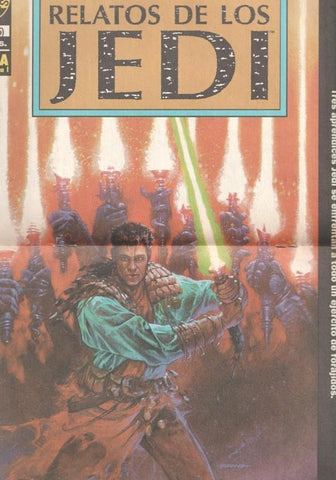 Editorial Norma: Power & Glory numero 2: poster central Star Wars: Relatos de los Jedi