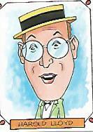 CROMO CARICATURAS 22 numero 005: HAROLD LLOYD