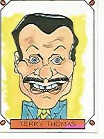 CROMO CARICATURAS 22 numero 018: TERRY THOMAS