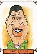 CROMO CARICATURAS 22 numero 020: JERRY LEWIS