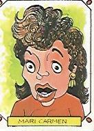 CROMO CARICATURAS 22 numero 026: MARI CARMEN