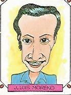 CROMO CARICATURAS 22 numero 034: JOSE LUIS MORENO