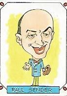 CROMO CARICATURAS 22 numero 040: RAUL SENDER