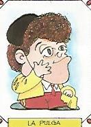 CROMO CARICATURAS 22 numero 043: Juan "LA PULGA"