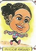CROMO CARICATURAS 22 numero 047: PHYLICIE RASHAD