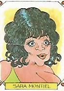 CROMO CARICATURAS 22 numero 075: SARA MONTIEL