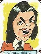 CROMO CARICATURAS 22 numero 079: CAMILO SESTO