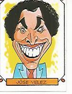 CROMO CARICATURAS 22 numero 082: JOSE VELEZ