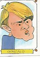 CROMO CARICATURAS 22 numero 110: GONZALO