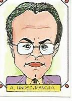 CROMO CARICATURAS 22 numero 124: A. HERNANDEZ MANCHA