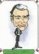 CROMO CARICATURAS 22 numero 136: CHARLTON HESTON
