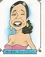 CROMO CARICATURAS 22 numero 113: ISABEL PANTOJA