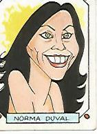 CROMO CARICATURAS 22 numero 114: NORMA DUVAL
