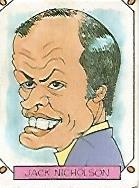CROMO CARICATURAS 22 numero 151: JACK NICHOLSON